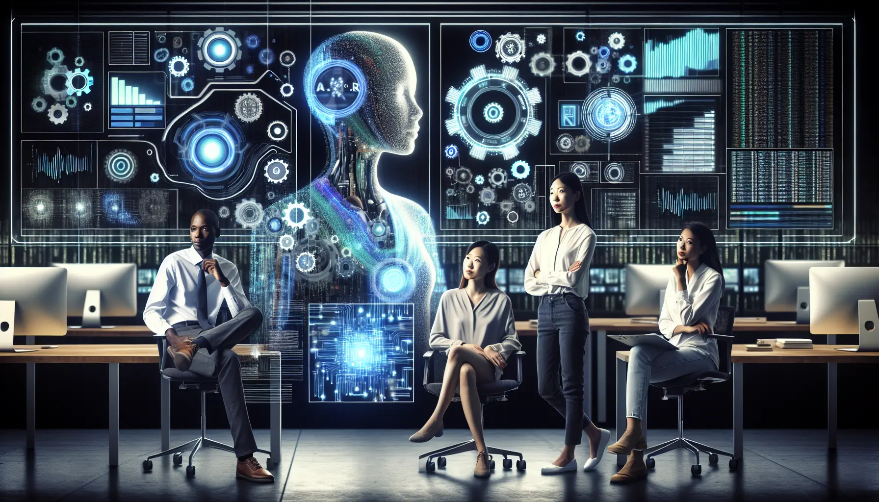 Illustration d'automatisation des données non structurées avec IA et n8n