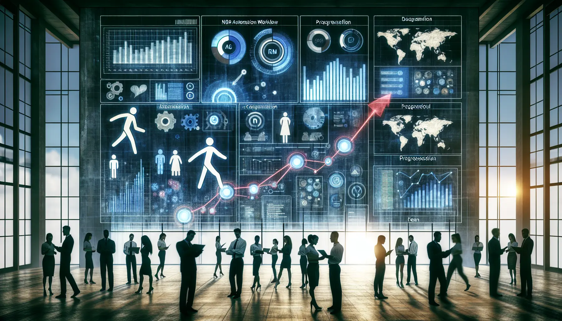 Tableau de bord n8n pour automatisation workflow en PME