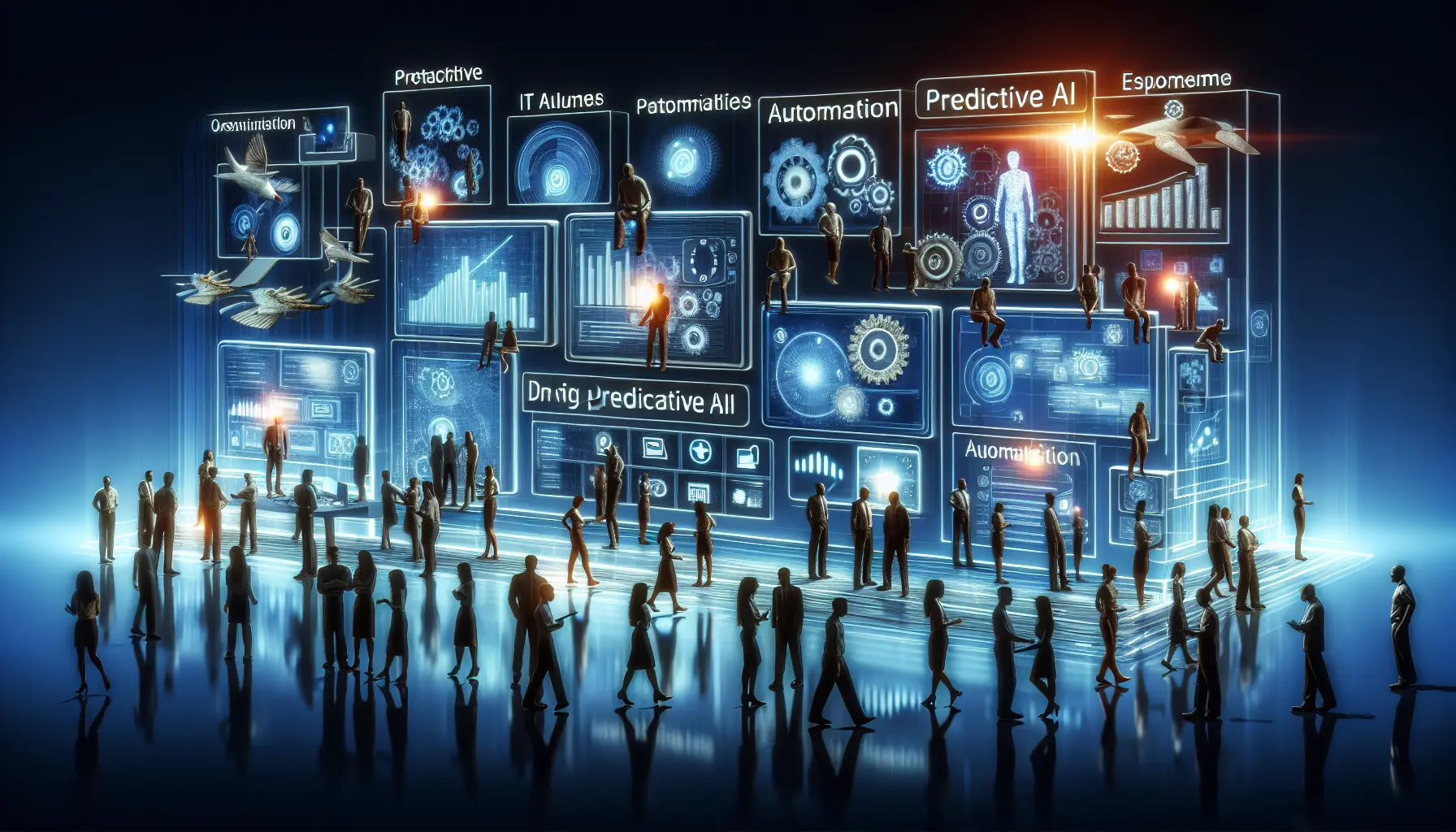 Interface de la plateforme n8n pour l'automatisation proactive des incidents IT avec IA prédictive