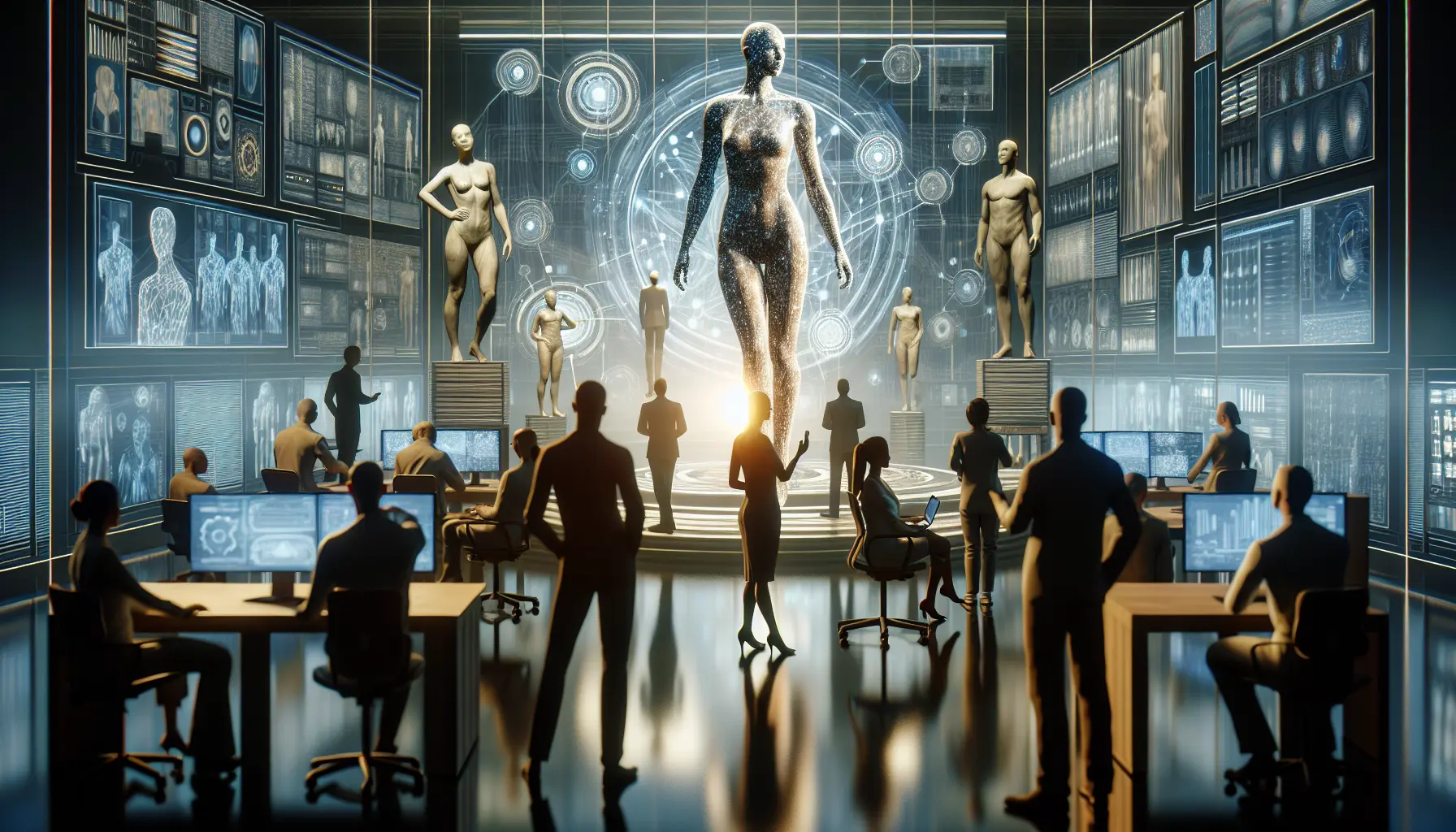 Illustration de l’intégration de l’IA générative dans les workflows métiers avec n8n