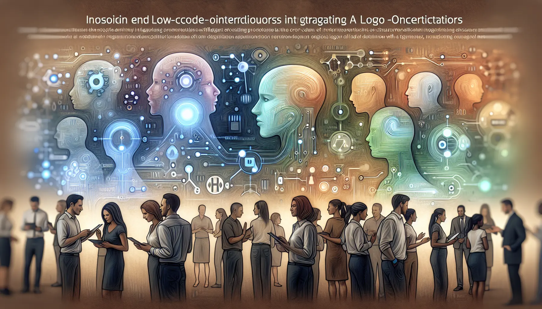 Illustration de l’évolution des orchestrateurs low-code intelligents intégrant l’IA avec logo n8n